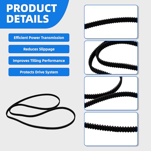 M150718 Timing Belt Compatible with John Deere LTR155, LTR166, LTR180 Lawn Tractor Replace# M133858