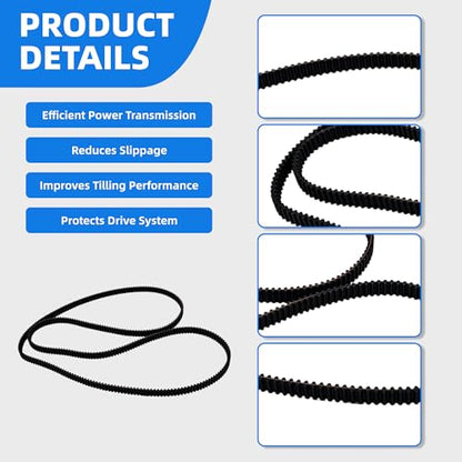 M150718 Timing Belt Compatible with John Deere LTR155, LTR166, LTR180 Lawn Tractor Replace# M133858