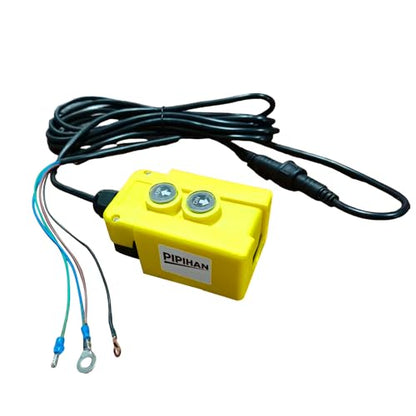 4 Wire Dump Trailer Remote Control Switch (Magnetic Mount) for 12V DC Hydraulic Pump Power Unit Controls Double Acting Hydraulic Dump Trailer Truck Tipper Lift Gate and Hoist Up Down Operation - size: TD-4w-kg