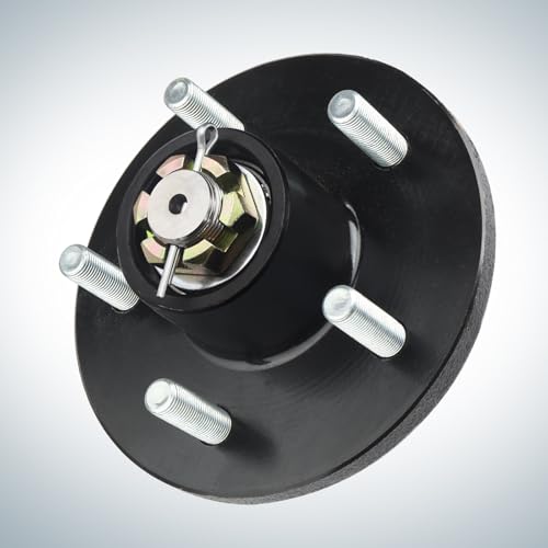 1"Trailer Spindle Castle Nut Kits for 1" Spindle Trailer Axle. - color: 2 Sets 1'' Trailer Axle Nut Kit