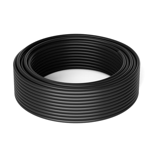 1/4 Inch Blank Drip Irrigation Tubing, 60FT Distribution Hose for Garden, Greenhouse & Raised Beds, Flexible UV-Resistant Watering Line for Drip Irrigation Systems - style: 60Ft 1/4 Inch Tubing