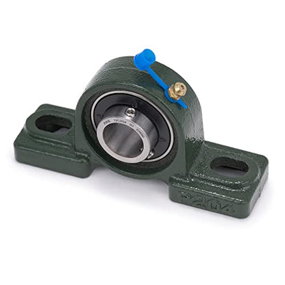 XIKE 2 Pcs UCP204 Bore 20 mm Pillow Block Mounted Ball Bearings. - size: UCP204 Bore 3/4"
