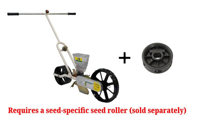 JP-1 Lite Garden Planter Seeder (Lightweight 15 lb, Precise, Durable) – Vegetable Tool for Corn and Grass Planting, Hand Push Bag Seeder, Drop Spreader Alternative