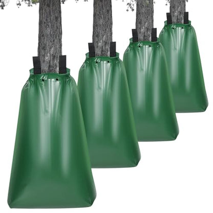 20 Gallon Tree Watering Bag 1Pc, Slow Release Drip Irrigation for New Trees, Durable PVC Deep Root Watering Device for Water Saving, Garden & Orchard