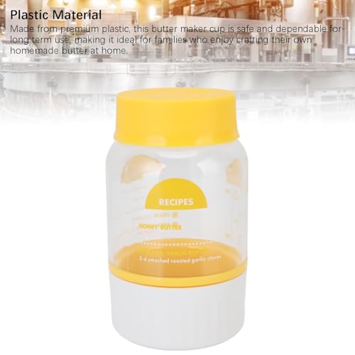 Milk Cream Separator, Manual Fat Separator with Strainer, Plastic Gravy Separator, Kitchen Gadgets Grease Separator, Goat Milk Separator, Butter Maker Cup for Cooking, Baking