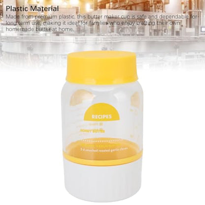 Milk Cream Separator, Manual Fat Separator with Strainer, Plastic Gravy Separator, Kitchen Gadgets Grease Separator, Goat Milk Separator, Butter Maker Cup for Cooking, Baking