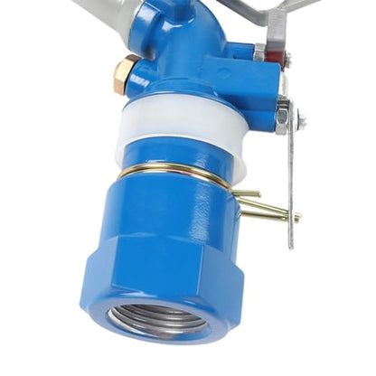 1" Water Spray Gun, Zinc Alloy Agricultural Irrigation Spray Gun, 360° Large-Area Irrigation Spray Mini-Gun Sprinkler with Nozzle Set for Garden Farm Lawn - size: A