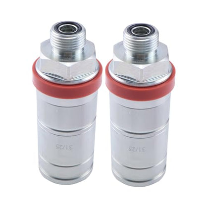 2PCS Hydraulic Quick Connect Coupler SJ11129 RE219420