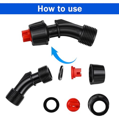 2 Pcs 110°Flat Fan Spray Nozzles, 7 Pcs 0.1–0.6mm Pore Sprayer Nozzle Tips Sprayer Replacement Parts for the Replacement Boom Pump Sprayers Knapsack Garden Agricultural Tank Spraying Equipment