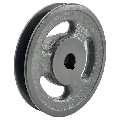 AK46-5/8 V Belt Pulley 5/8 inch Bore 4.45" OD,Electric Motor Pulley Cast Iron for A AX 3L 4L V-Belts,AK4658 Pulley - size: 5/8"Bore,4.45"OD
