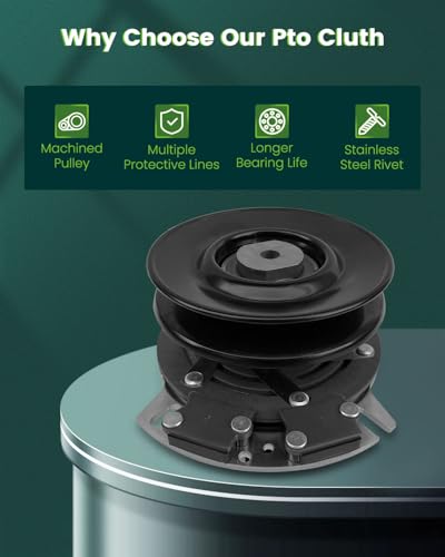 SCITOO 3813 Electric PTO Lawn Mower Clutch for Sears - color: 3813 Clutch