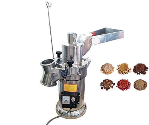 TECHTONGDA Electric Hammer Mill Equipment Grain Grinder Pulverizer Powder Machine for Grinding
