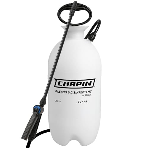 CHAPIN 22074 2-Gallon Bleach Pump Sprayer for Cleaning & Disinfecting - size: 2-Gallon