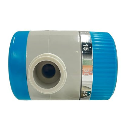 Gilmour Single Outlet Mechanical Water Timer for Garden Hose, Irrigation Timer for Sprinklers and Drip Lines, Blue