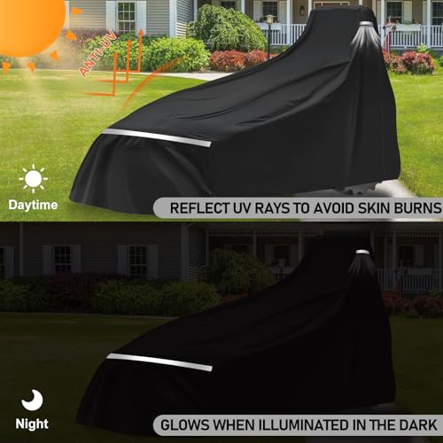 Waterproof Tractors Cover Replace for John Deere 1,2,3 Series 1025R/Kubota - size: Without Backhoe