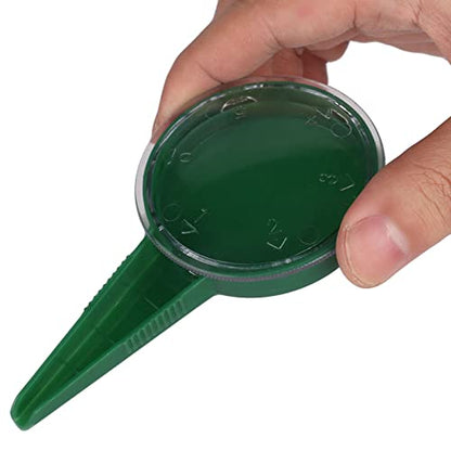 Pack of 2 Seed Spreader, Handheld Seed Planter Gre Ed Dispenser Sower Planter Seed Dial 5 Different Settings Seeder Gardening Tools