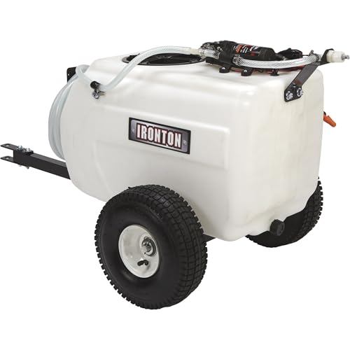 Ironton Tow-Behind Trailer Broadcast and Spot Sprayer, 13-Gal. Capacity