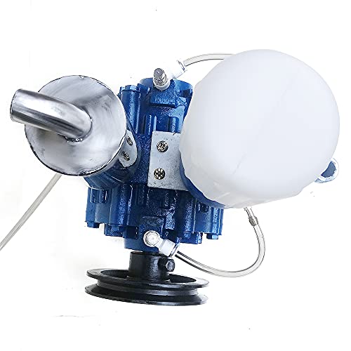 Cow Milking Machine Portable Pulsating Vacuum Pump for Cow Milking Machine 250L/min Electric Cow Milker Vacuum Suction Pump Milking Machine for Livestock Household Farm