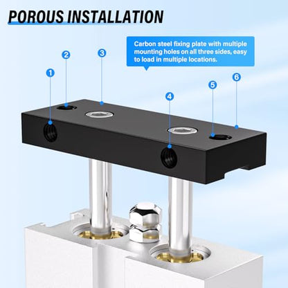 TAILONZ TN10-100 10mm x 100mm Double-Rod Cylinder - size: Bore:10mm Stroke:100MM