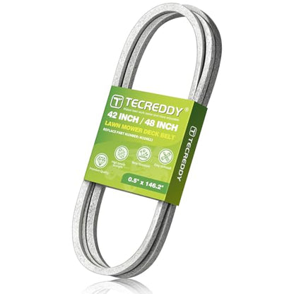 M154621 Deck Belt for John Deere 42" X300 X304 X310, 48" Z245 EZtrak Lawn Mower - Aramid Cord, 0.559" x 146.24" - size: 146.24"L x 0.559"W