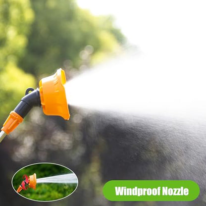 SideKing 14mm Sprayer Nozzle Tips for Battery Powered Sprayer, 5 Adjustable Replacement Nozzle Tips with Leak-Proof O-Rings, Agricultural Backpack Sprayer Accessories