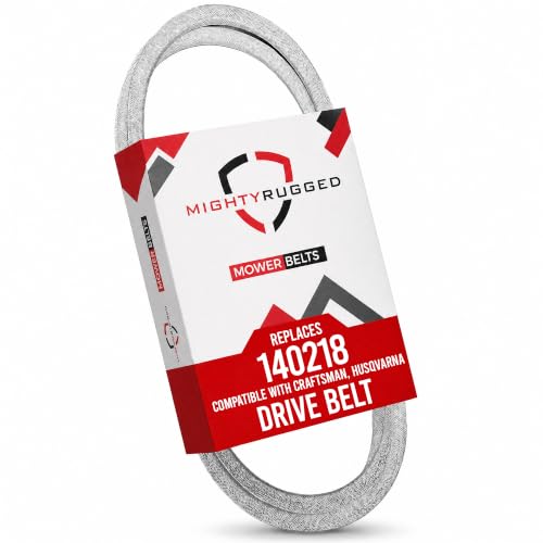 140218, 532140218 Drive Belt Replacement for Craftsman, Length 84.5", Heavy-Duty, Durable, Aramid Cord Belt Replaces 140218 for Husqvarna GTH200 GTH250 YTH2242T YTH2454T YTH1848XPT LGT2554 LTH1538 - size: 84.5" x 1/2"