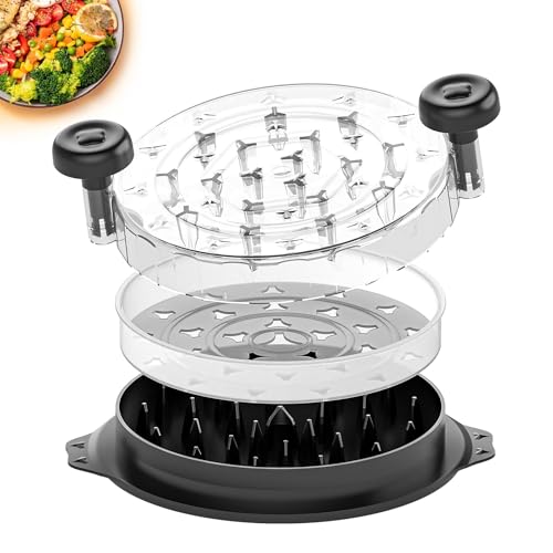 TQRR 10'' Pro Chicken Shredder Tool Twist Large, Meat Grinder for Kitchen - color: Black