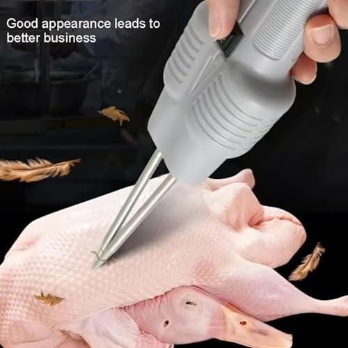 Commercial electric hair remover, powerful for removing chicken feathers, duck feathers, goose feathers, poultry hair removal machine, handheld small hair removal tool, waterproof design