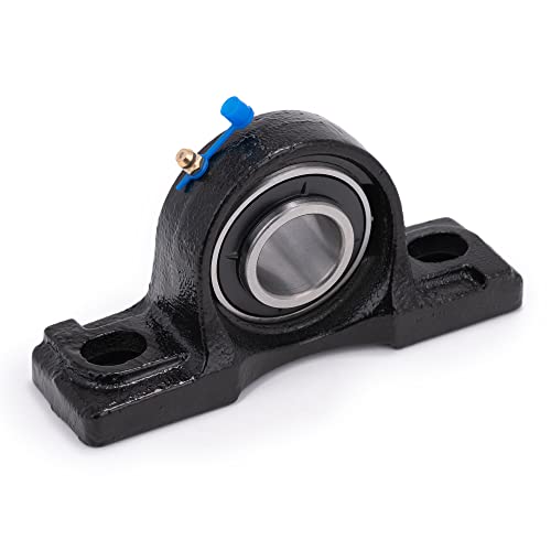 XIKE 2 Pcs UCP206 Bore 30mm Pillow Block Mounted Ball Bearings - size: UCP206 Bore 1-3/16"