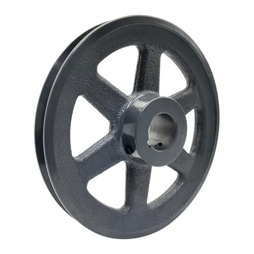 BK80-1-1/4,BK80114 v Belt Pulley,7.75 inch OD, 1 1/4 Inch Bore,Cast Iron Material,BK Single Groove v Belt Pulleys for "4L" or "A" Belts and "5L" or "B" Belts - size: 7.75 inch OD, 1-1/4 inch Bore, style: 1 Groove