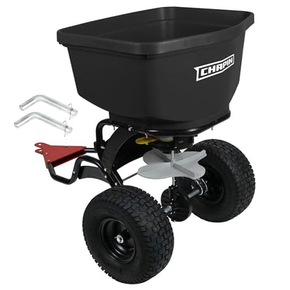 CHAPIN 8622B TurfPro Tow-Behind Turf Spreader, Auto-Stop, Dual Impeller