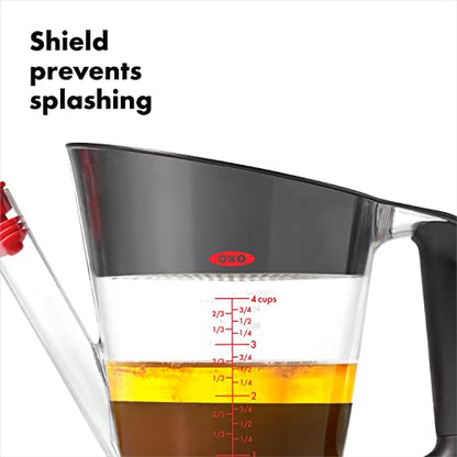OXO Good Grips 4 Cup Fat Separator, Clear - size: One Size, style: 4 Cup