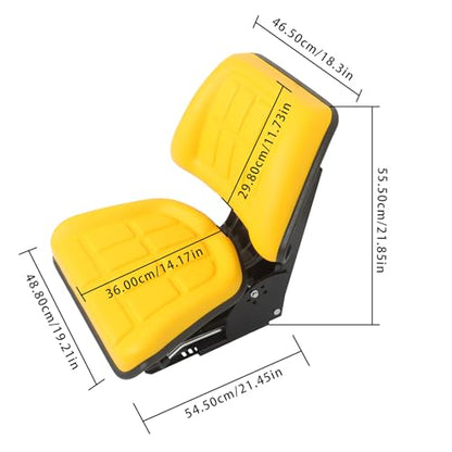 waltyotur Tractor Suspension Seat Replacement for New Holland 3000 3010