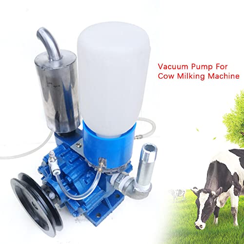 Portable Vacuum Pump 250L/min Cow Goat Milking Machine Milker Bucket Tank Barrel, Fit for Cow Goat Milking Milker Bucket Tank Barrel,Milker Bucket Tank Barrel Fast Speed Milking
