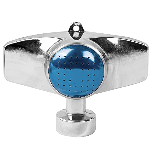 Hourleey 360 Degree Metal Spot Sprinkler, Lawn Sprinklers for Yard, Circle Pattern Sprinkler with Gentle Water Flow for Small Area Yard Lawn Garden Watering, Coverage Up to 30FT - size: 1 Pack