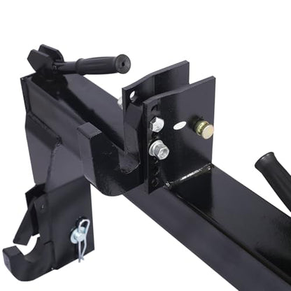 Tractor Quick Hitch - 3000 LBS Heavy Duty 3-Point Hitch with Powder Coated Steel Construction