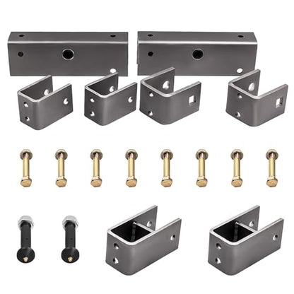 maXpeedingrods Complete Trailer Hanger Kit for 2" Wide Slipper Spring