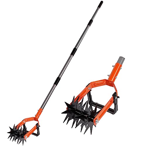 Walensee Rotary Cultivator Garden Tool, Tiller & Weeder & Stirrup Hoe
