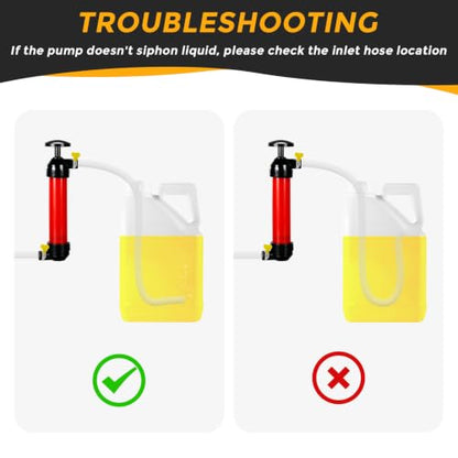 Manual Siphon Pump for Water, Fuel, Oil and Inflation