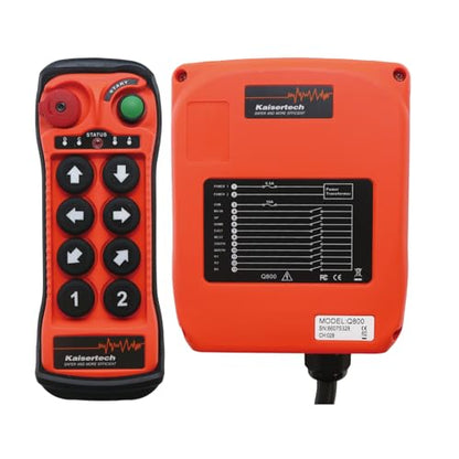 Q800 8-Button Single Speed Industrial Wireless Crane Hoist Remote Control - style: SY-U5G8-40AA