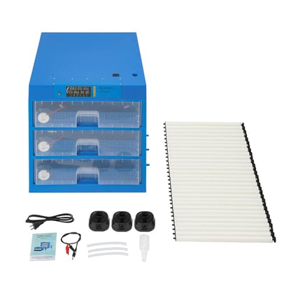 Incubators For Hatching Eggs, 192 Egg Hatching Incubator Automatic Chicken Incubators Egg Incubator With Automatic Turner And Automatic Humidity - size: 192 eggs