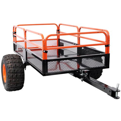 Heavy-Duty Dump Cart for Yard and Farm Hauling