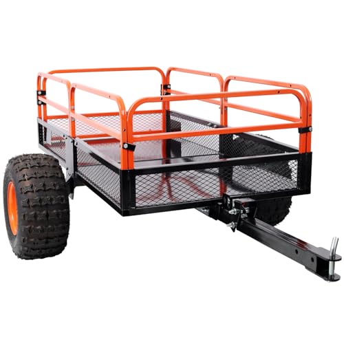 Heavy-Duty Dump Cart for Yard and Farm Hauling