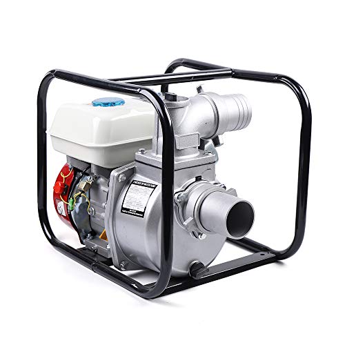 7.5HP 4-Stroke 210CC 264GPM Gasoline Semi-trash Water Transfer Pump - color: 7.5hp 4-stroke