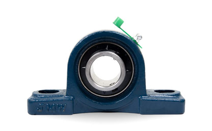 Jeremywell UCP205-16 Pillow Block Bearing (4 Pack), 1 inch Bore, 2 Bolt Flange Mounted, Solid Cast Iron Base, Self-Alignment - size: UCP205-16
