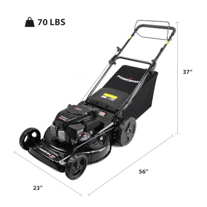 PowerSmart 22-Inch 170cc Self Propelled Gas Lawn Mower