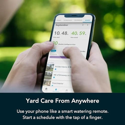 Rachio 3 Smart Bundle: Includes Rachio 3rd Generation-16 Zone Smart Sprinkler Controller (Alexa Compatible w/ Hyperlocal Weather Intelligence Plus & Rain Skip) & Rachio Weatherproof Outdoor Enclosure