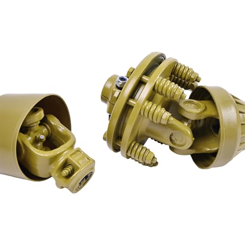 Pto Shaft 1-3/8" 6 Spline Both Ends w/Slip Clutch T4 31.5"-41"
