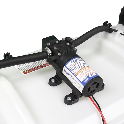 Everflo 12V On-Demand Diaphragm Sprayer Pump - 1.0GPM, 40 PSI Max, 3/8" Hose Barb