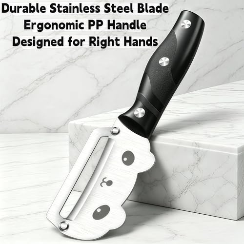 Maxjoy Vegetable Peeler, Stainless Steel Blade, PP Handle - color: White#Yellow#Silver